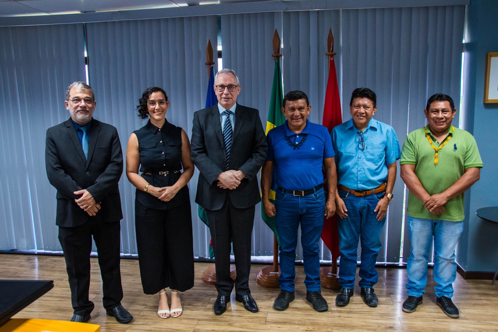 Vice-presidente do TJRR se reúne com representantes da Terra Indígena Raposa Serra do Sol